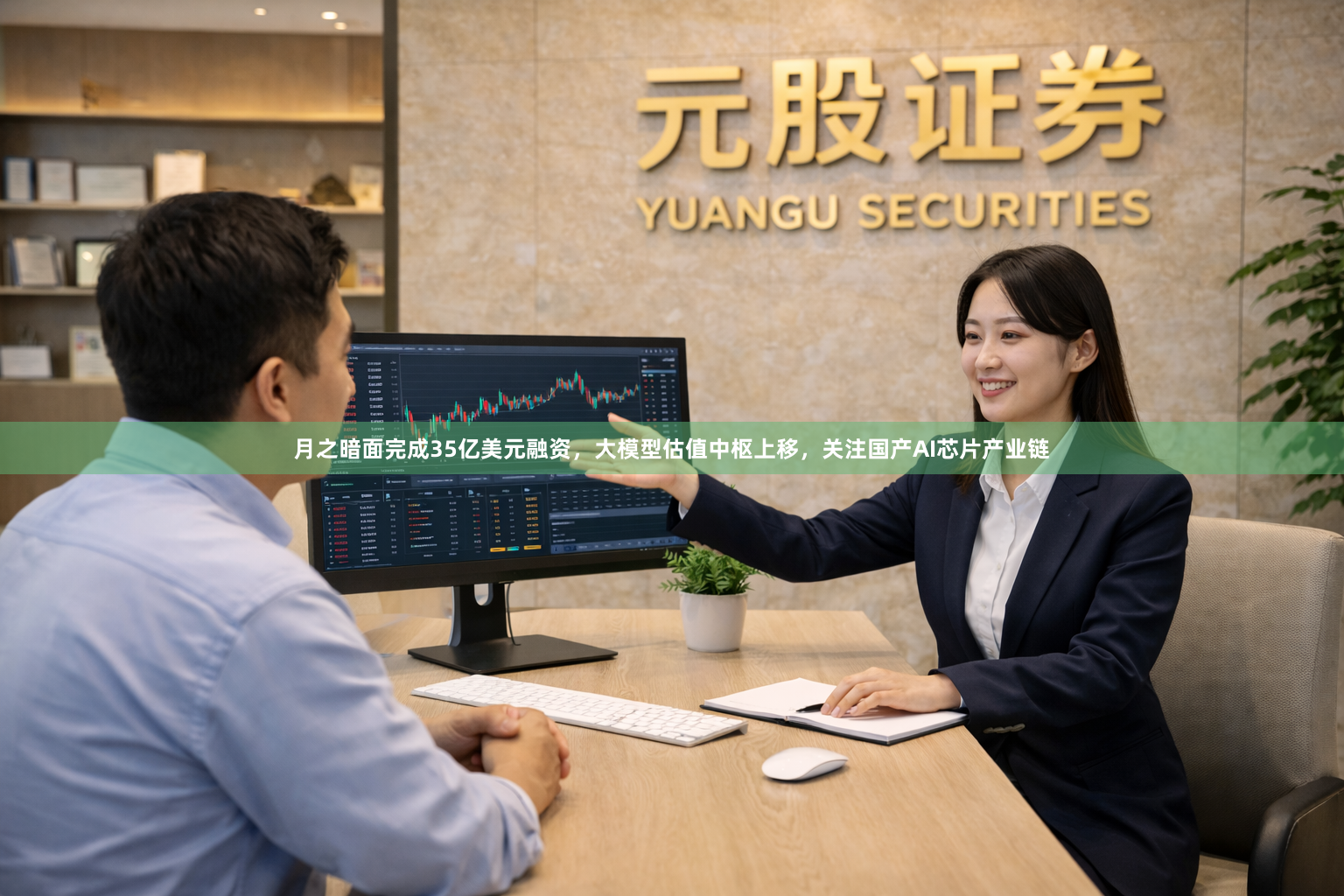 月之暗面完成35亿美元融资，大模型估值中枢上移，关注国产AI芯片产业链